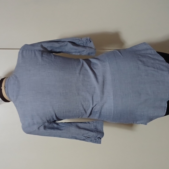 Converse ONE STAR Button Down SIZE SMALL IN A BEAUTIFUL GRAY COTTON ⚫️ ♥️ ❤️ - Picture 5 of 7